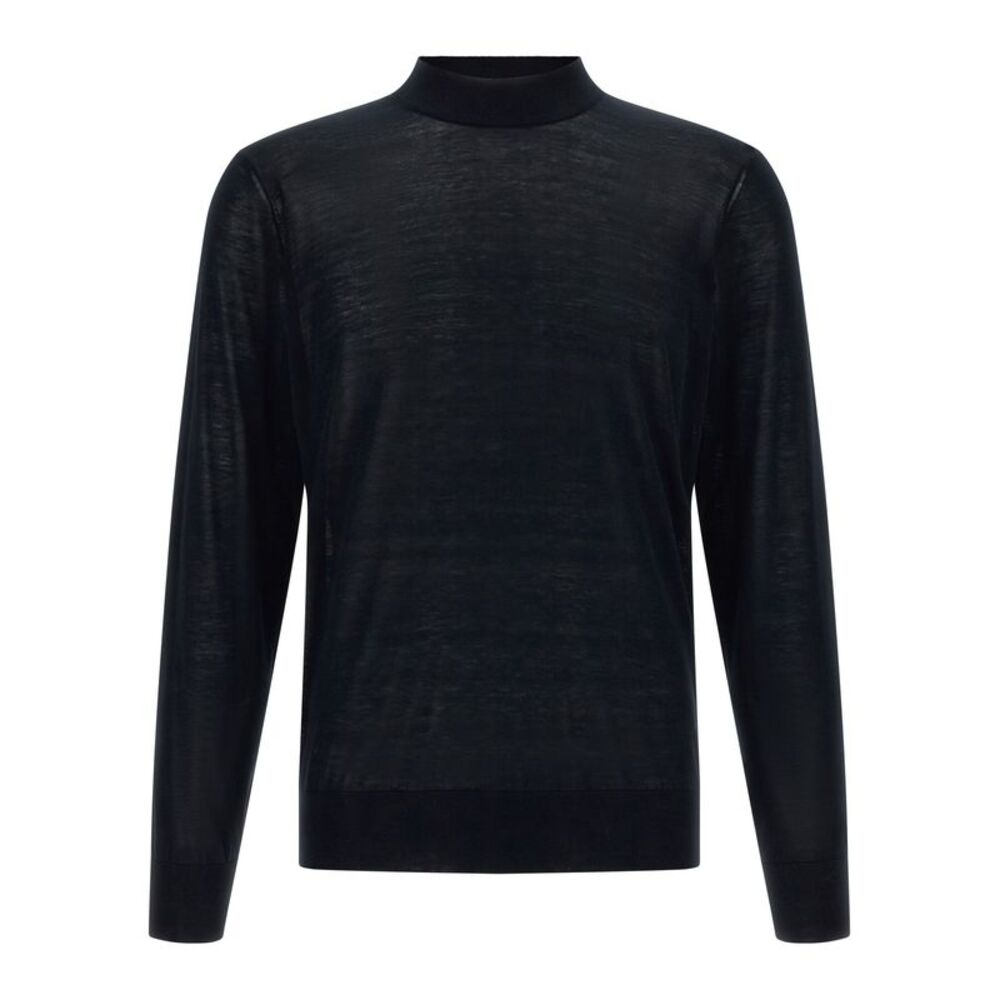 Brunello Cucinelli Blue Silk Men's Cardigan